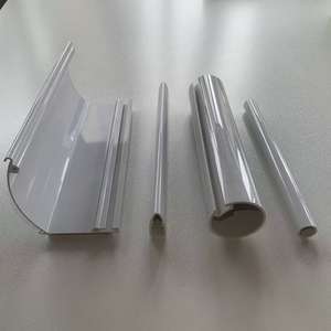 Accessoires de stores à enroulement manuels en plastique, vente en gros directe usine, raccords de rail inférieur et de rail supérieur pour tube de 38 mm - Product Image 5