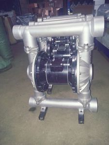 Bomba de Diafragma Doble Eléctrica de 2 Pulgadas con Motor Eléctrico de PP de 380v para Ácido <span class=keywords><strong>H2SO4</strong></span> - Product Image 3