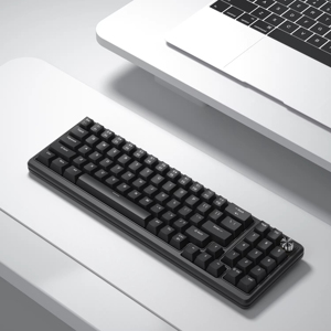 คีย์บอร์ดสำหรับเล่นเกมแมคมินิแมคขนาดกะทัดรัด68ปุ่ม60% พกพาพร้อมสวิตช์เรืองแสงหลากสี - Product Image 5