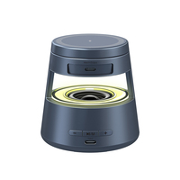 Speaker Bluetooth Mini portabel, dengan pengisi daya nirkabel magnetik 3 in 1 dan OJD-132A lampu malam