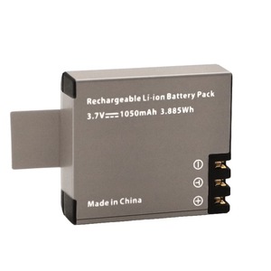 แบตเตอรี่ PG1050 1050mAh สำหรับกล้องแอคชั่น SJCAM SJ4000 M10 ได้รับการรับรองมาตรฐาน CE RoHS ขายส่งจำนวนมาก ความจุสูง - Product Image 3