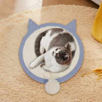 Mainan Kucing Ramah Lingkungan Modern Mewah Besar, Pengasah Cakar Pelindung, Desain Perekat Dinding, Terbuat dari Plastik