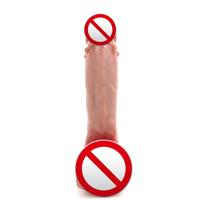 Realistischer Silikon-Heiz-Vibrator mit Stoßfunktion, 10 Geschwindigkeitsmodi, weicher kabelloser Fernbedienung