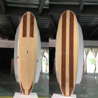 Nouveauté, Planche de paddle en fibre de verre, sup, support en bois, pas cher, 2020