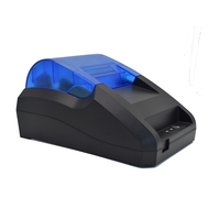 Printer Barcode Thermal 58mm Murah untuk Usaha Kecil, Mesin Pencetak Faktur Nirkabel Bluetooth dengan Laci Uang