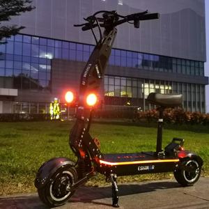 Trottinette électrique pliable de haute qualité Geofought avec pneus de route de 11 pouces, commande par application, 72V 30AH 40AH, autonomie de 120 km, avec siège - Product Image 6