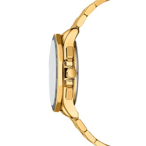 Drioshipping 2580 Relojes de cuarzo de acero inoxidable minimalistas de lujo para hombres Impermeable Calendario luminoso Fecha Cronógrafo Moda - Product Image 5