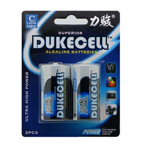 DUKECELL, лидер продаж, 1,5 В, AAA, размер LR14 Am4, щелочная сухая батарея, размер C для фонарика - Product Image 5
