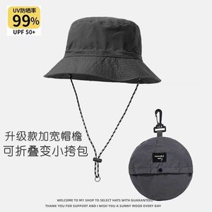 Bucket Hat Packable UV Protection UPF 50+ Breathable <b>Waterproof</b> Outdoor Sun Hat For Men Women Hiking Fishing - Product Image 4