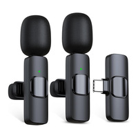 Microphone Lavalier Mini Omnidirectionnel Anti-Bruit pour Diffusion en Direct, Meilleures Ventes Transfrontalières, Fréquence 20Hz-20KHz