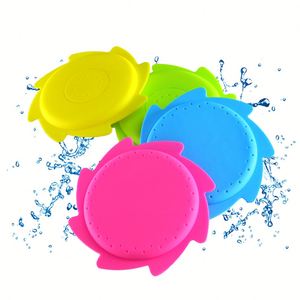 Tùy Chỉnh In Ấn Trẻ Em Bãi Biển Đồ Chơi Trò Chơi Ngoài Trời Đĩa Cao Cấp Nước Tưới Nước Frisbeed Cho Trẻ Em - Product Image 4