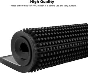 שחור רך pvc סיליקון רך שחור רך שירות מחצלות קפה בירה אנטי החלקה בר נגד מחצלת למט בר גומי מותאם אישית מחצלות בירה עם לוגו - Product Image 3