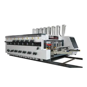 ZHENHUA 1428 Lead Edge Feeder Colors Printer Slotting Rotary Die Cutter Machine/Corrugated Carton Box Printing Slotting Die Cut