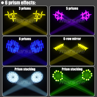Projecteur professionnel à tête mobile LED 420W BSW Beam Spot Wash CTO CMY pour scène, concert, théâtre, événement