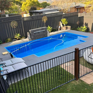 Stock de <span class=keywords><strong>piscine</strong></span> de Spa d'arrière-cour dans le sol extérieur grandes échelles de <span class=keywords><strong>piscine</strong></span> <span class=keywords><strong>marches</strong></span> maison piscines en fibre de verre - Product Image 2