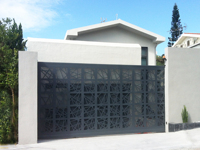Barrière de ferme en alliage d'aluminium, 18 pièces, design de porte principale, clôture de jardin