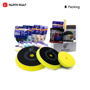 <span class=keywords><strong>Spugna</strong></span> di Taglio Media North Wolf, Pad in Schiuma per Lucidatura 6 Pollici, Pad per Dettagli Auto, <span class=keywords><strong>Spugna</strong></span> in Schiuma per Ceratura - Product Image 6