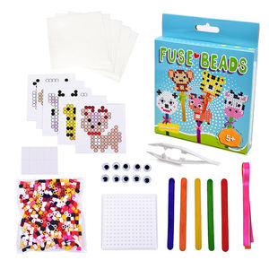 2025 Hot Selling <b>Montessori</b> Hama Beads Board Kit Colorful Fuse Beads <b>Toy</b> for Children DIY Educational Bookmark Handmade by Kids - Product Image 5