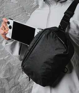 Sac banane de voyage étanche en nylon X-Pac personnalisé pour <span class=keywords><strong>homme</strong></span> – Sac de poitrine bandoulière pour <span class=keywords><strong>homme</strong></span> - Product Image 4