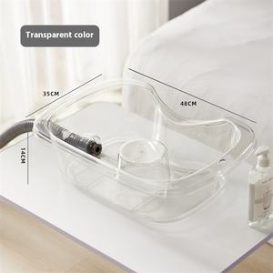 نوع الاستلقاء المسطح المنزلي الشامبو المنزلي قطعة أثرية للنساء الحوامل المسنين رعاية الأم على شكل القمر للمرضى - Product Image 6