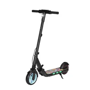 بيع رخيصة 2 عجلة للطي سكوتر كهربائي 130W البسيطة ضوء الكهربائية اطفال الدراجات البخارية للأطفال الأطفال