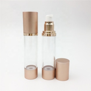 Nhà Cung cấp nhà máy ruipack OEM OEM 30ml nhôm bơm không có không khí chai trong hoa hồng vàng Nhà sản xuất/bán buôn nhà sản xuất/bán buôn - Product Image 1