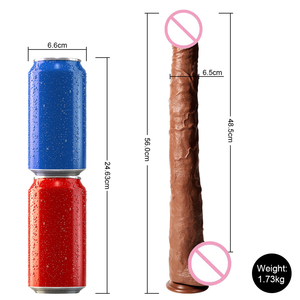 Umweltfreundlicher, 100% Wasserdichter, Weicher und Flexibler Masturbator für Männer und Frauen, Großer Dicker <span class=keywords><strong>Dildo</strong></span> mit Versand aus US-Lager Inklusive - Product Image 3