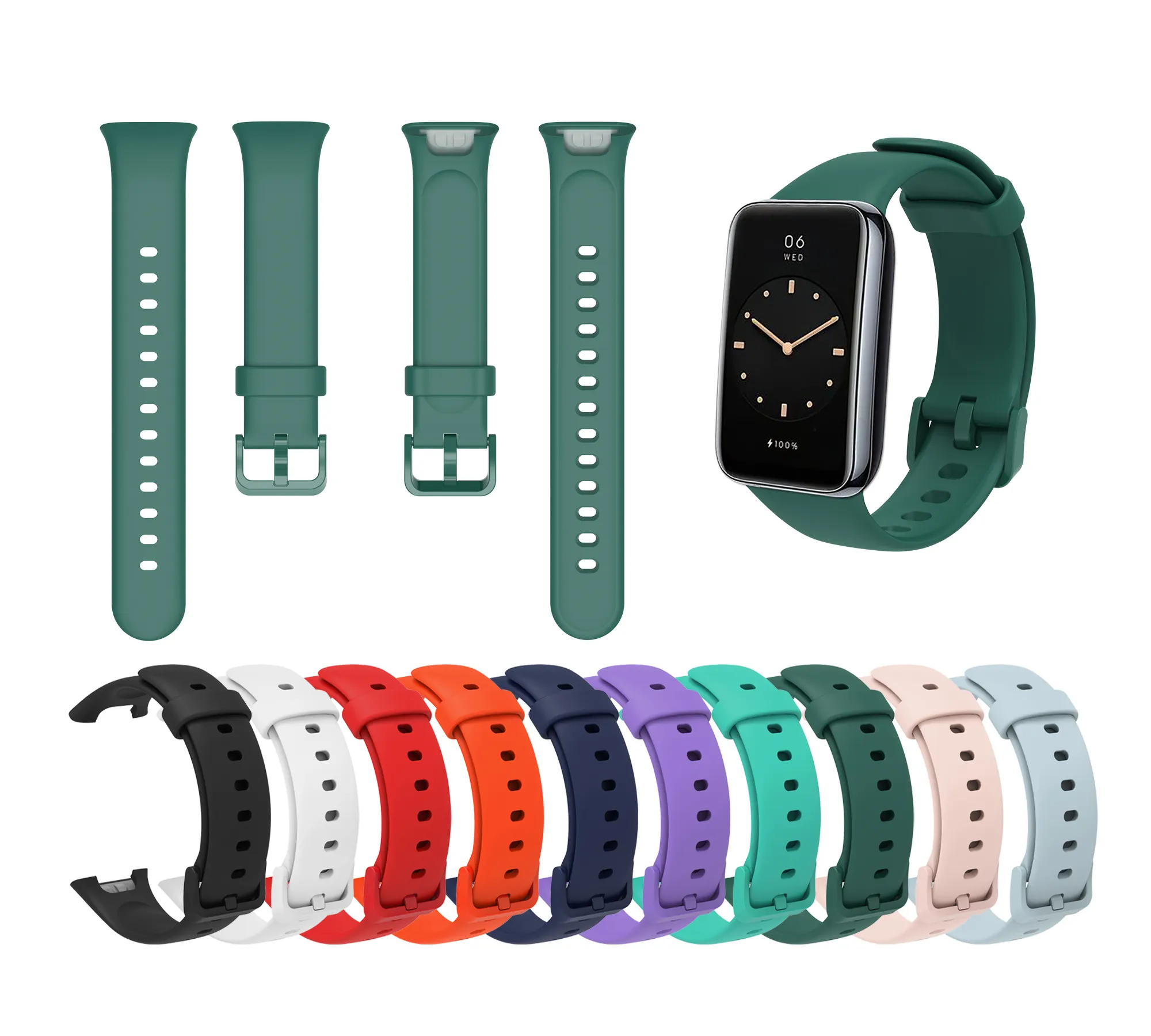 Strap For Xiaomi Mi Band 7 pro 7pro Silicone TPU Replacement Wristband Smart Watch Bracelet For Mi Band 7 Pro Straps Accessories