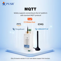 USR-DR502-E Eropa SMS NET Seri pada perintah konfigurasi Rs485 seri Port 4g Lte GSM Modem dengan MQTT