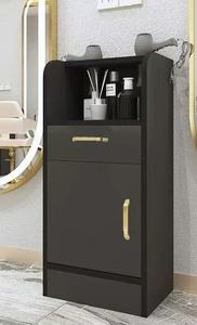 Modern Salon <b>Trolley</b> Cabinet Wooden Barber Station Storage Cabinet Hair Stylist <b>Tool</b> Cabinet Salon Furniture - Product Image 4