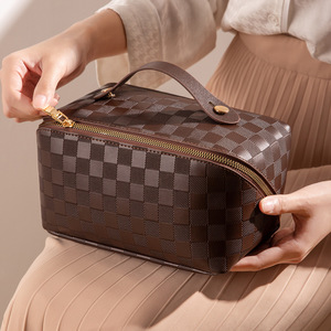 Borsa Cosmetici Personalizzabile a Marchio Privato in Ecopelle PU Impermeabile, Organizer da Viaggio Portatile per Trucco da Donna - Product Image 5