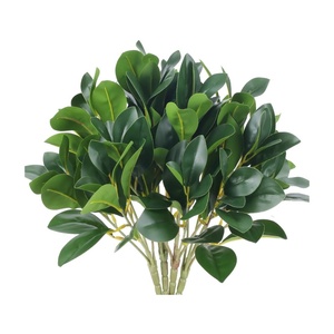 GM Feuilles d'<span class=keywords><strong>eucalyptus</strong></span> artificielles Tiges Faux Greenery Garden Window Box Branches for Courtyard Outdoor Christmas Easter New Year - Product Image 1