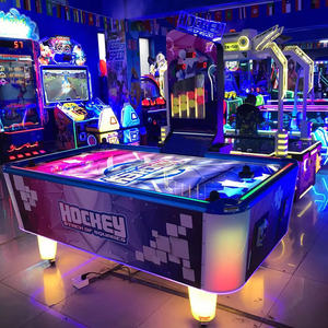 Jeu de hockey sur air populaire à pièces, jeu de hockey sur air à empiler des carrés, machine de jeu de hockey sur air - Product Image 4