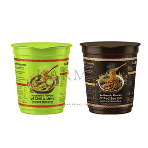 Instant Noodle <b>Cup</b> <b>Plastic</b> Food <b>Cup</b> Disposable Soup <b>Cup</b> Packaging for Ready to Eat Meals - Product Image 4