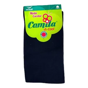 Calzini scolastici Camila, confezione da 3 paia, calzini invernali sportivi termici da uomo a trama alta - Product Image 1