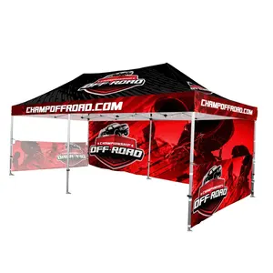 Advertising Logo Outdoor Aluminum 10 X 10 Canopy Tent Exhibition Event Marquee Gazebos Canopy Pop Up Custom Printed Tents