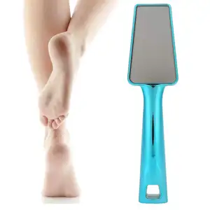 New Style Foot Spa Care Tool Premium Callus Remover Long Handle Nano Glass Foot File for feet