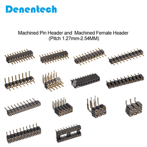 Denentech h8.5mm thẳng SMT Y loại <span class=keywords><strong>2.54mm</strong></span> Nữ tiêu đề <span class=keywords><strong>2.54mm</strong></span> Brass liên hệ với Hội Đồng Quản trị hội đồng quản trị kết nối cho các ứng dụng PCB - Product Image 6