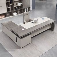 Bureau de direction de luxe pour PDG mobilier de bureau moderne personnalisé