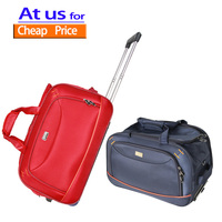 Sac de sport à roulettes léger classique et à la mode Bagages à roulettes latéraux souples de grande capacité avec double roue