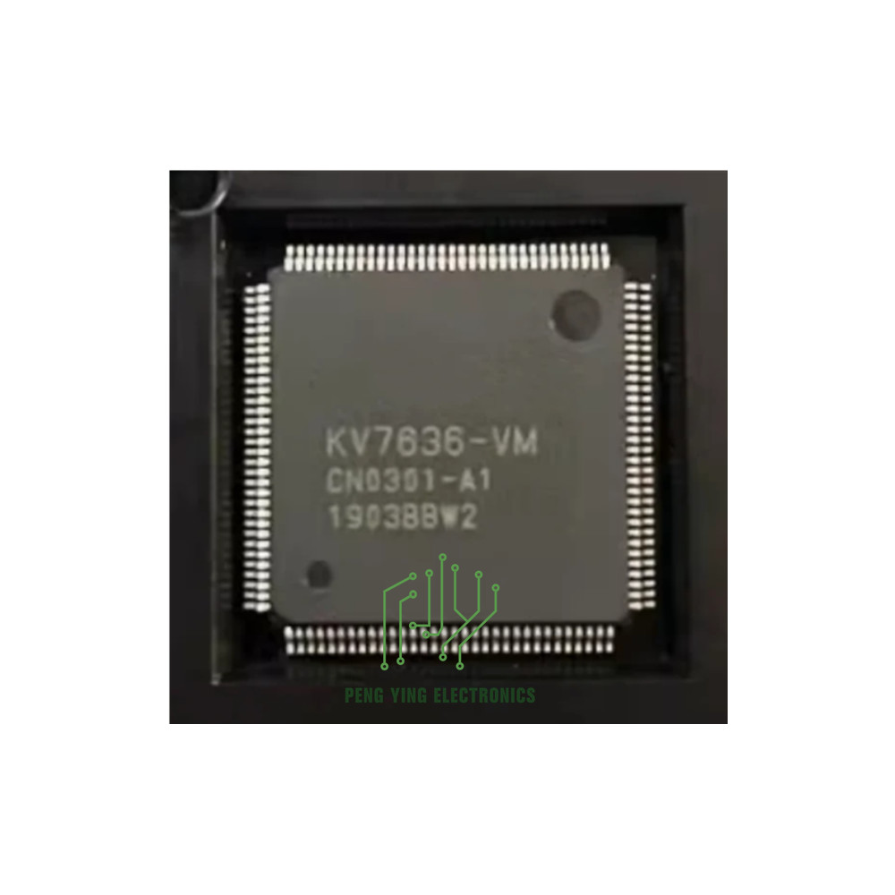 Pengying KV7636-VPP KV7636-VM LCD Chip - TQFP-128 Package