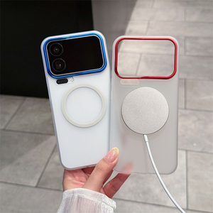 สำหรับเสี่ยวมี่ 17 โปรแม็กซ์เคสโทรศัพท์แฟชั่นฮาร์ดพีซี สลิมใสแม่เหล็กเคลือบผิวป้องกันฝาหลัง - Product Image 2