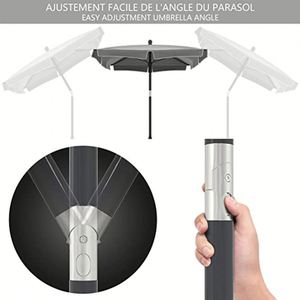 Sombrilla de Patio al por Mayor, Parasol de Jardín para Playa y Restaurante - Product Image 3