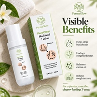 Crème Lissante à l'Acide Glycolique Fermenté et à l'Acide Salicylique AHA BHA, Contrôle du Sébum, Élimination des Points Noirs et des Pores Obstrués