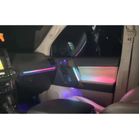 Éclairage d'ambiance 64 couleurs pour Toyota Land Cruiser / Prado 2010-2019, accessoires de mise à niveau de l'éclairage LED intérieur