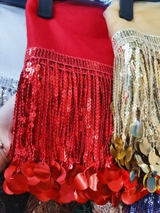 Eco-Friendly <strong>Sequins</strong> <strong>Lace</strong> Tassel Fringe <strong>Trim</strong> Mesh Multi-color Wedding Dress Sexy Decoration for Garments - Product Image 6