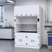 Hotte de laboratoire SCEELAB 1200 mm en PP pour usage hospitalier et cosmétique, hotte d'extraction chimique résistante aux acides et aux bases, sécurité en laboratoire