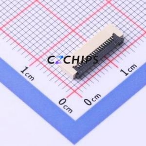 FPC-0.5FX-20PWBH15 FFC/FPC Connector SMD,P=0.5mm Connector Flip Cover Type Bottom Contact 20P 0.5mm - Product Image 1