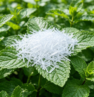 Menthol synthétique de qualité cosmétique, extrait de menthe poivrée en cristaux, pour arôme de tabac et produits de soin corporel