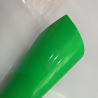 Rollo de vinilo fluorescente brillante para plóter, vinilo adhesivo de corte de Color brillante para publicidad